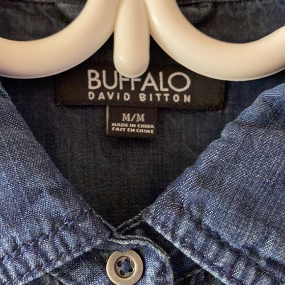 David Bitton BUFFALO Jean Shirt - size M - Picture 3 of 6